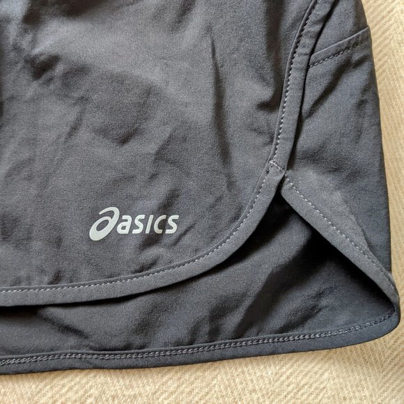 Asics NWOT Running Shorts With 4 Pockets (Grey) - Picture 8 of 8